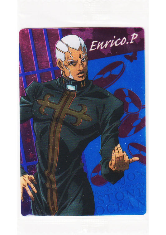 Enrico.P No.07 | JoJo's Bizarre Adventure Wafer Card - ChitoroShop
