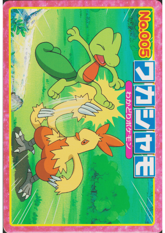 Combusken No.005 | Pokémon Top Advanced Generation