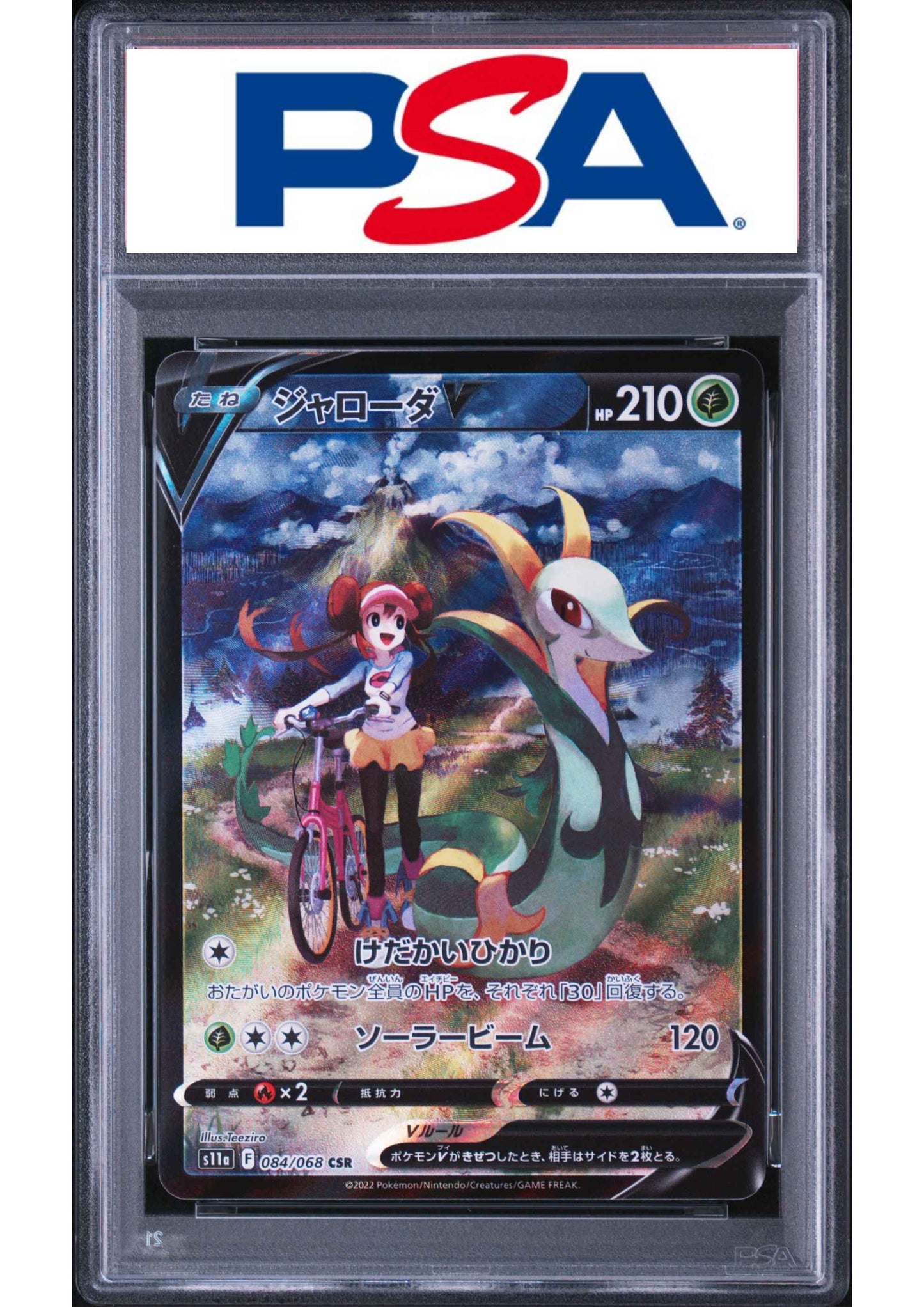 Serperior V 084/068 CSR | Pokémon s11a | PSA