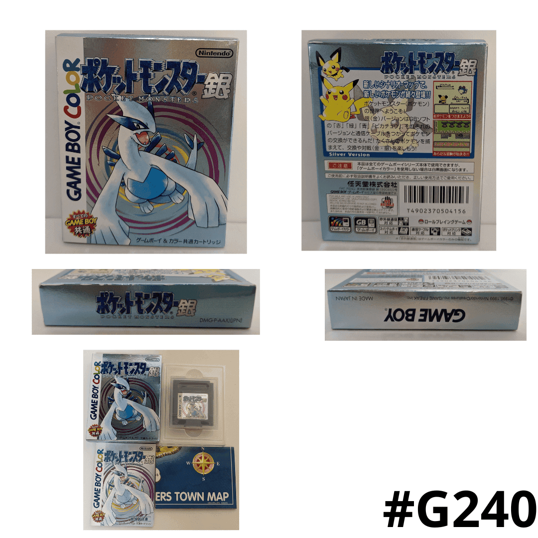 Pokemon argent | GameBoy Color | Japonais ChitoroShop