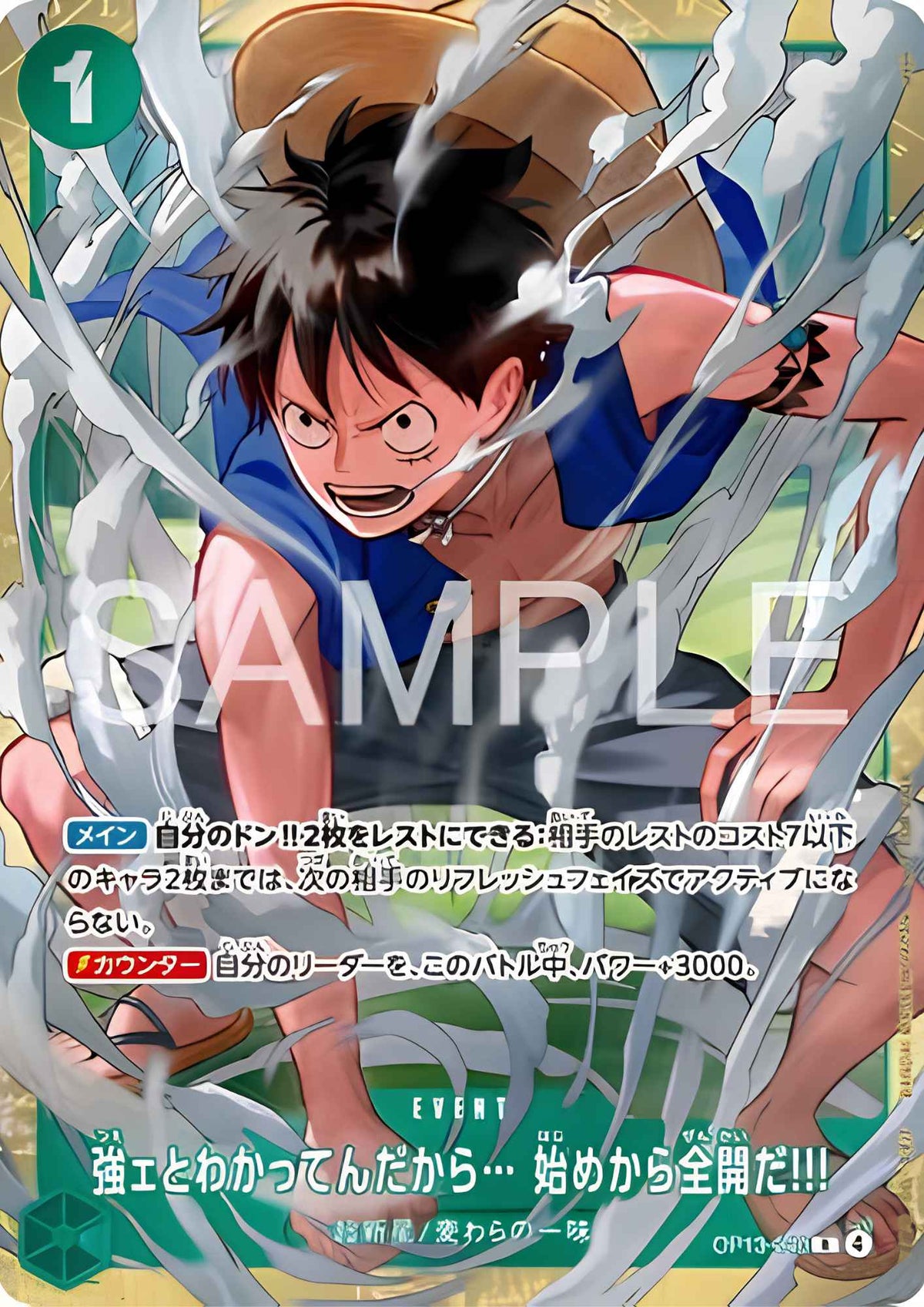 Monkey.D.Luffy OP13-040 R (Foil) - Promo