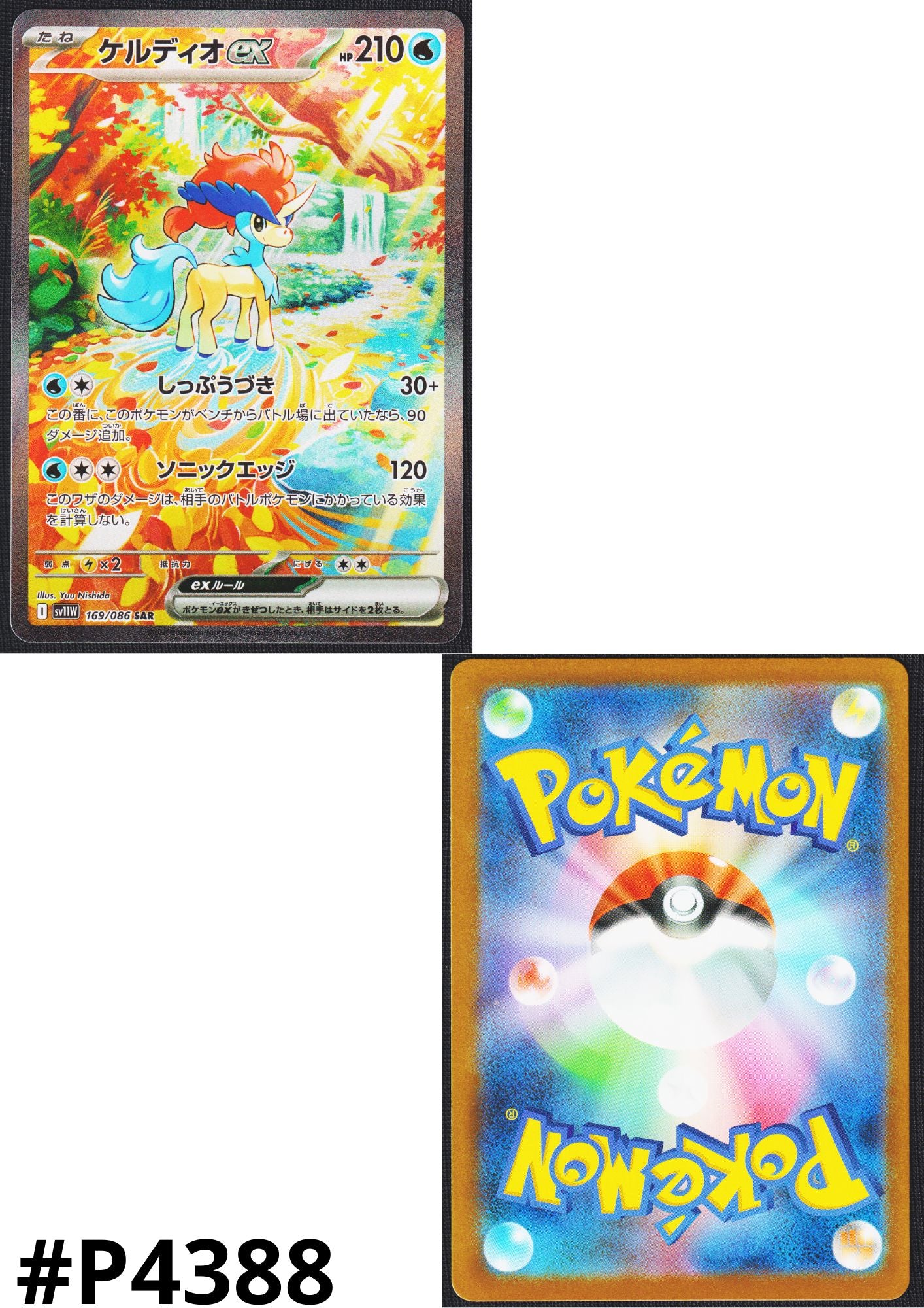 Keldeo 169/086 SAR | SV11W White Flare