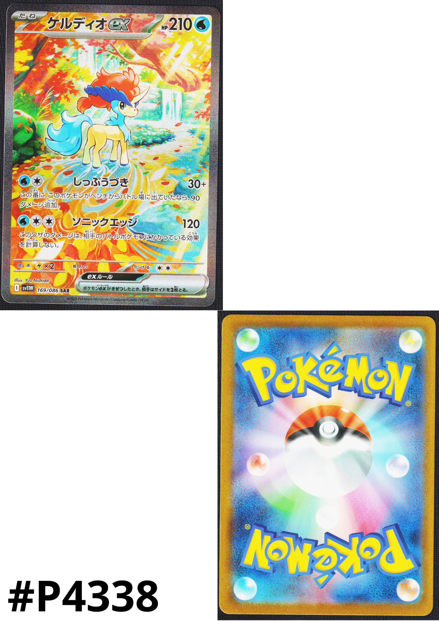 Keldeo 169/086 SAR | SV11W White Flare