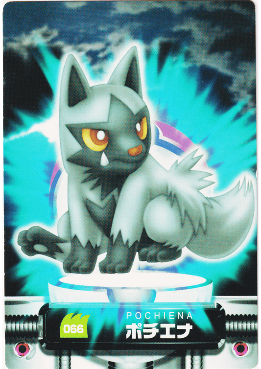 Poochyena No.066  | Pokemon Advance Generation Pokedex Card