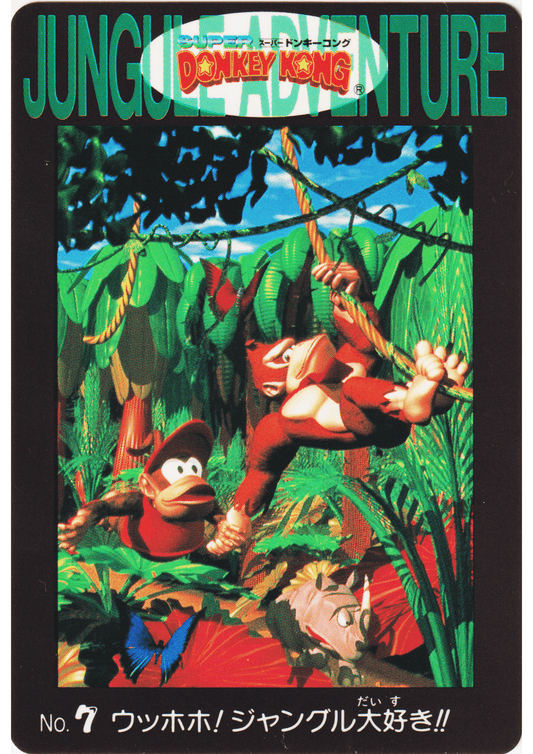 Donkey Kong & diddy kong No.7 | Donkey Kong Carddass