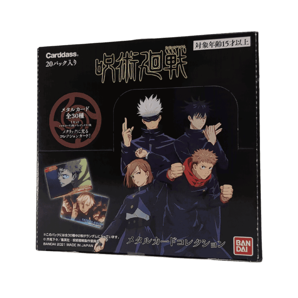 Booster Box Jujutsu Kaisen Metal Card Collection Chitoroshop