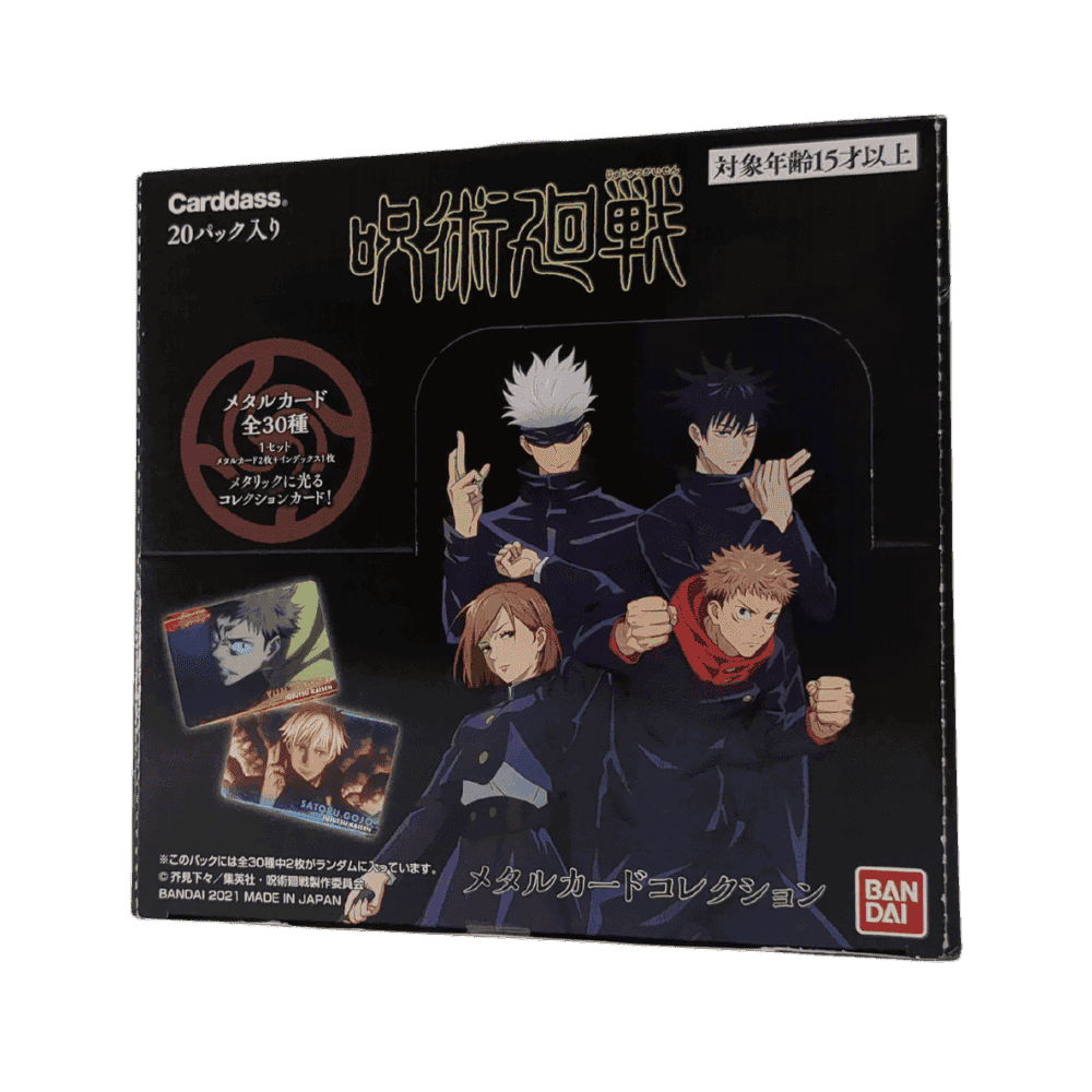 booster box | Jujutsu Kaisen  Metal Card Collection ChitoroShop