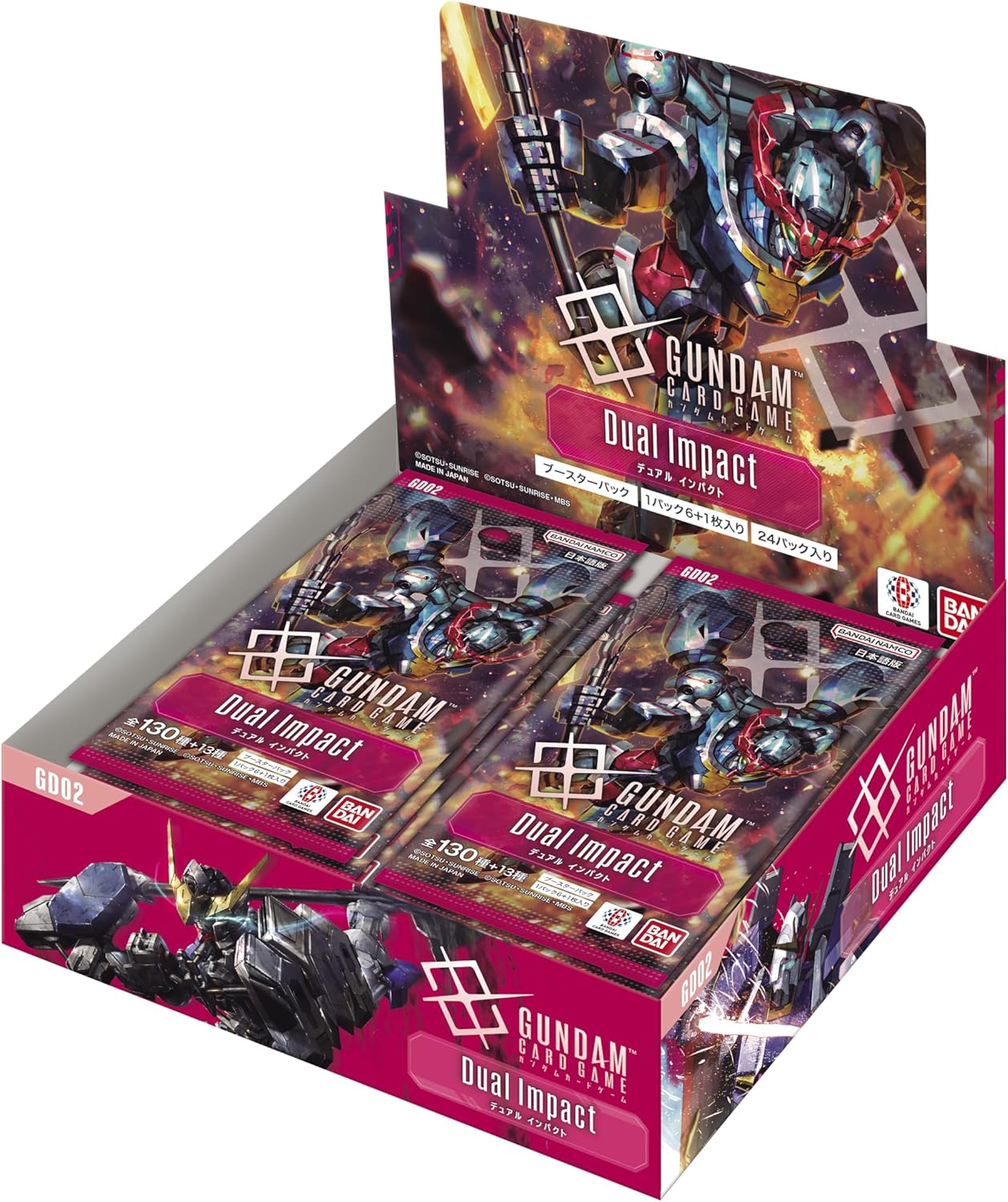 Gundam Card Game Booster Box : Dual Impact [GD02]