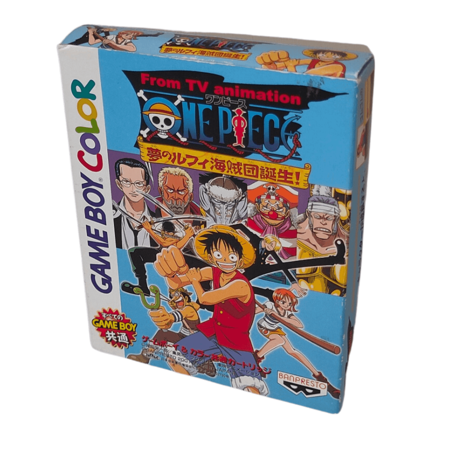 One Piece yume no luffy kaizokudan tanjou | GameBoy Color