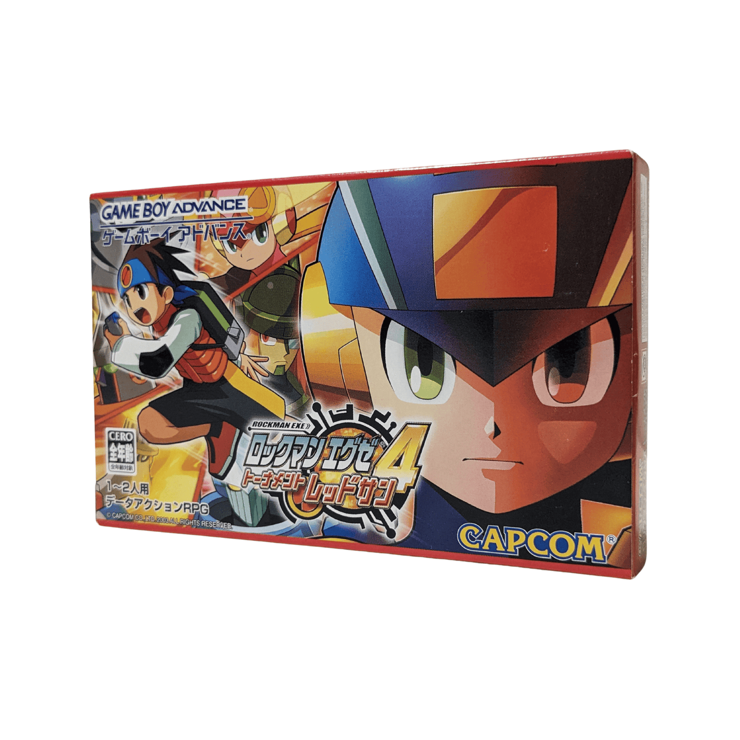 Rockman EXE 4 (Mega Man) : Tournement Red Sun | Game Boy Advance