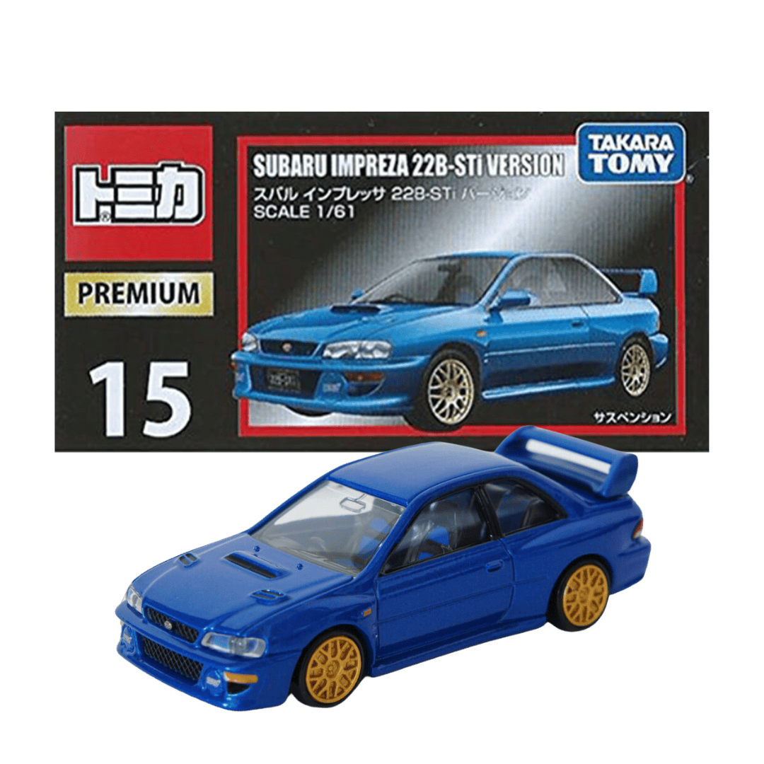 Tomica Premium No.15 Subaru Impreza 22B-STi Version