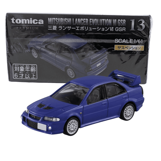 Tomica Premium No.13 三菱 Lancer Evolution VI GSR