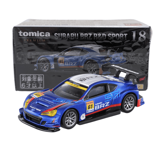 Tomica Premium No.18 Subaru BRZ Ricerca e sviluppo sportivo