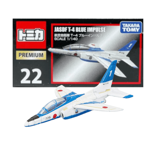 Tomica Premium No.22 JASDF T-4 Blue Impulse