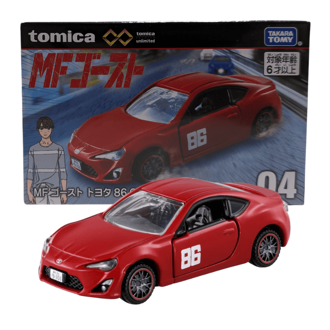 Tomica Premium No.04 MF Ghost Toyota 86 GT (Kanata Katagiri)