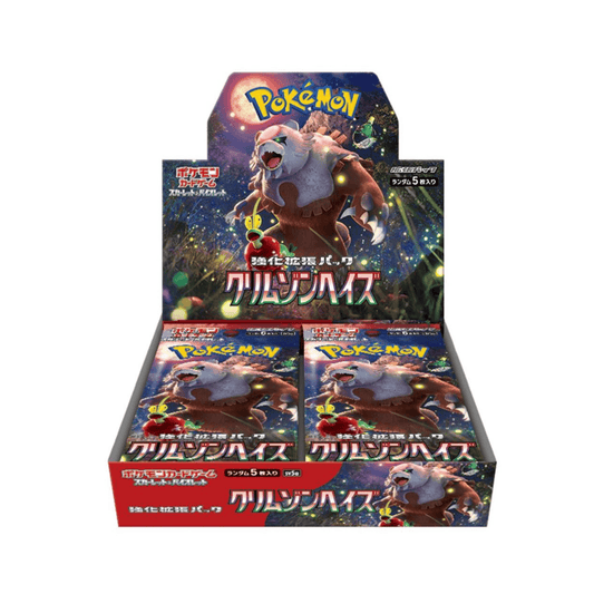 Pokémon Crimson Haze SV5a | Display / Caixa de reforço