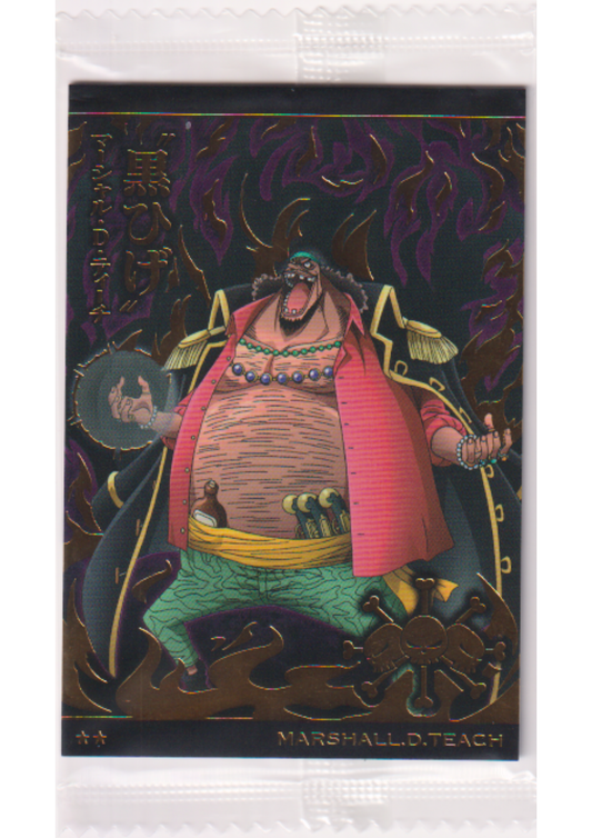 Marshall.D.Teach No.14-18 R | Bandai One Piece Wafer