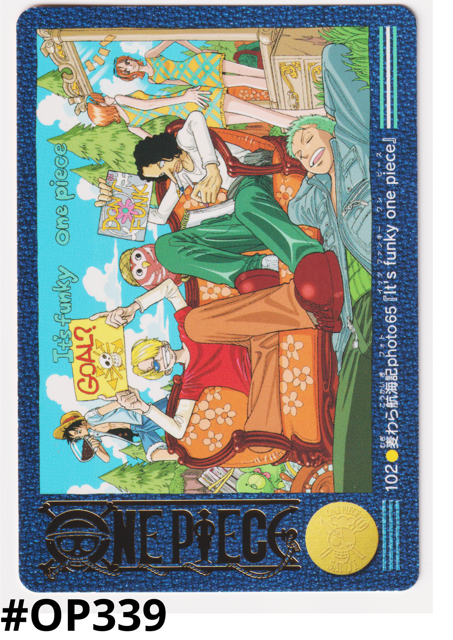 One Piece Visual Adventure No.102 (Gold Rare)