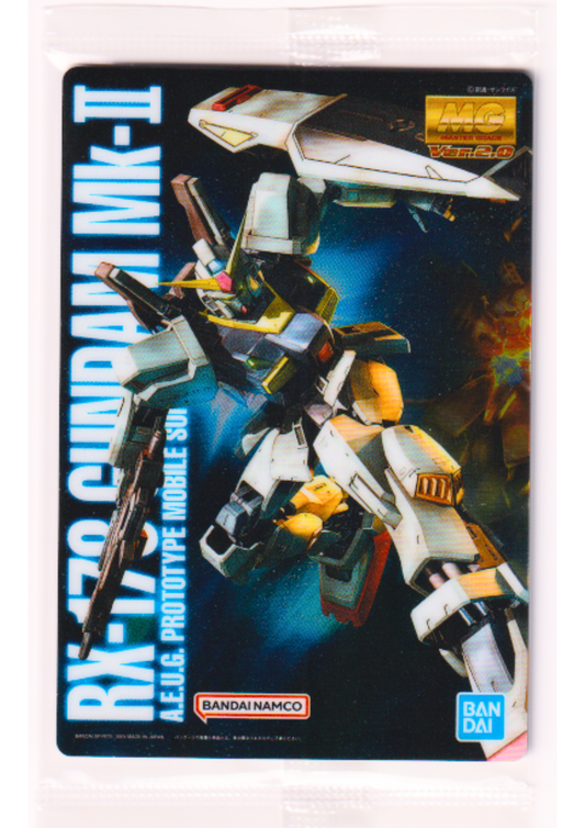 RX-178 Gundam Mk-ii Re013 | Gunpla Package Art Gummy – Art Card