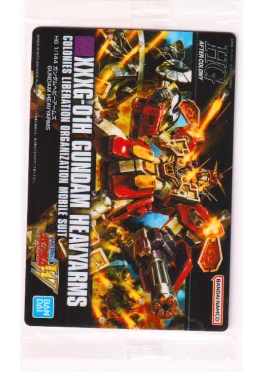 XXXG-01H Gundam Heavyarms 303 | Gunpla Package Art Gummy – Art Card
