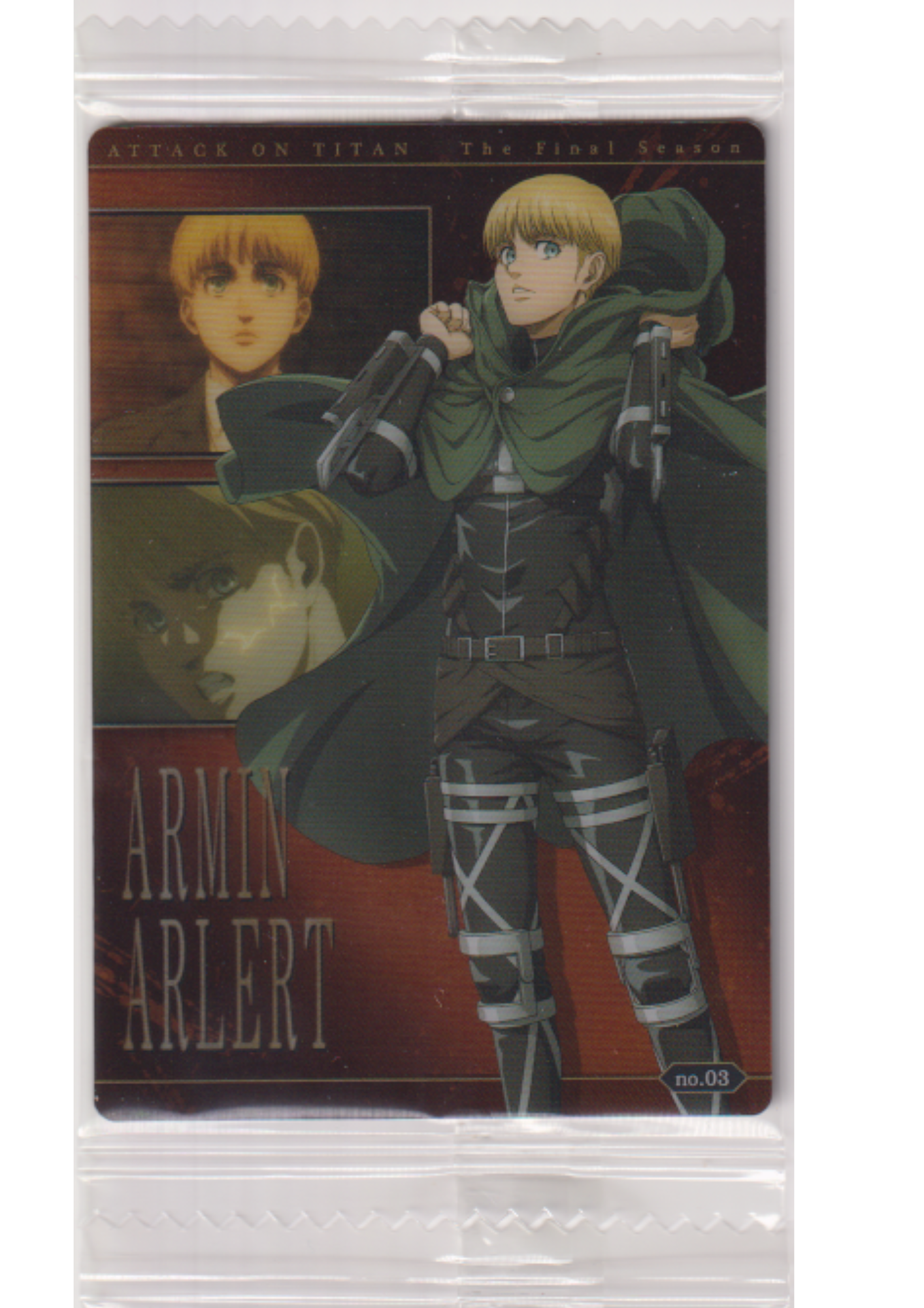 Armin Arlert no.03 | Attack On Titan Wafer Card