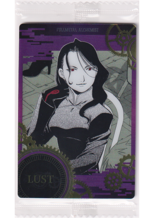Lust 1-12 C | FullMetal Alchemist Wafer Card