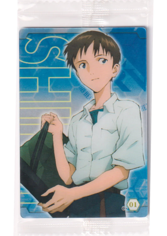Shinji Ikari C-01 | Evangelion Wafer Card - ChitoroShop