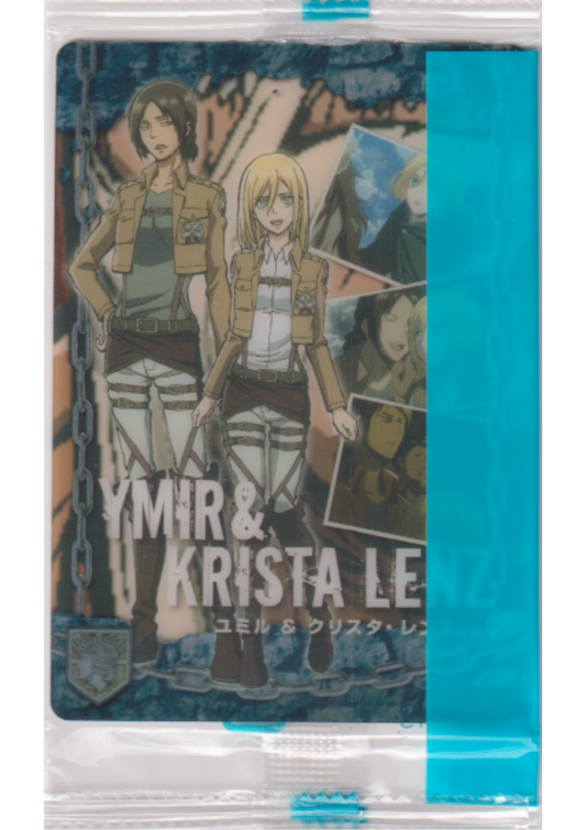 Ymir & Krista ATW-1-25 | Attack On Titan Clear Card
