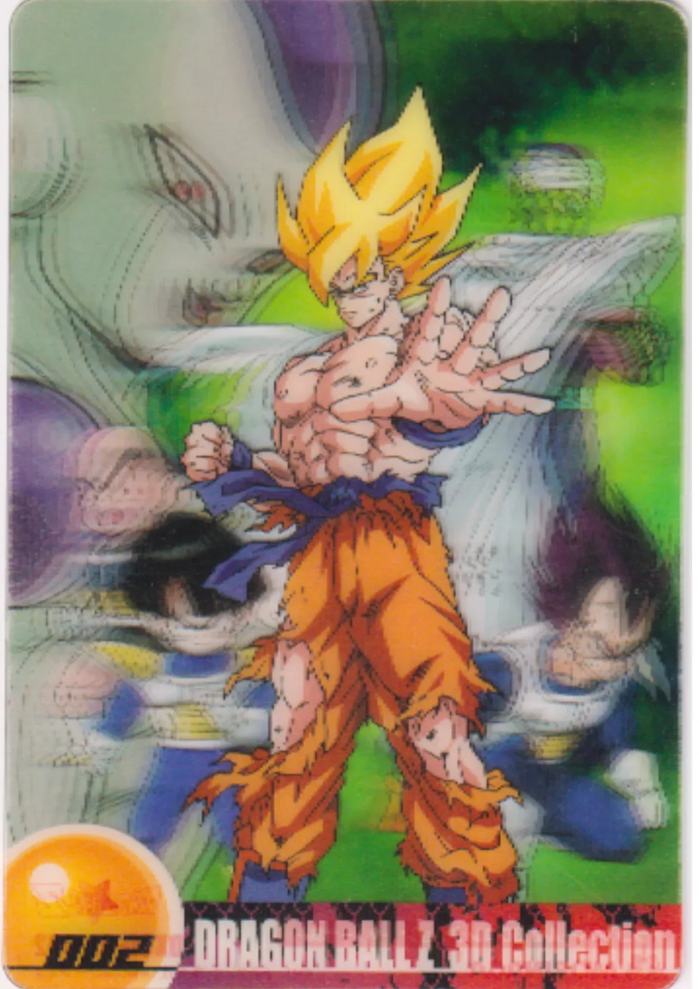Son Goku 002 | Dragon Ball Wafer Cards 3D Collection - ChitoroShop