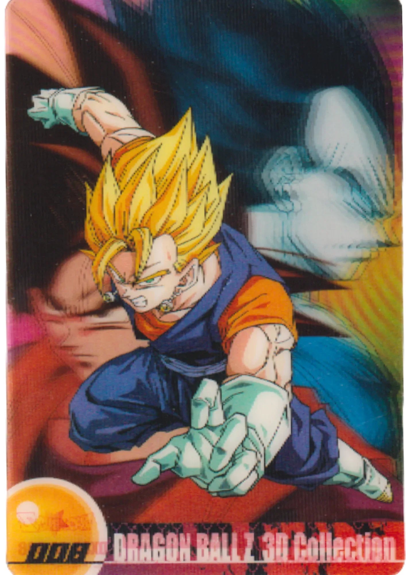 Vegito 008 | Dragon Ball Wafer Cards 3D Collection - ChitoroShop