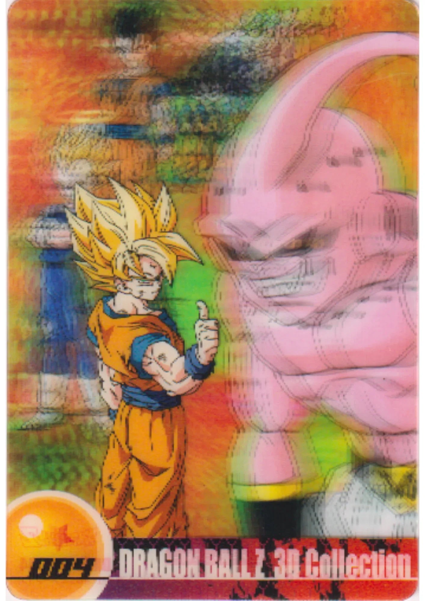 Goku 004 | Dragon Ball Wafer Cards 3D Collection - ChitoroShop