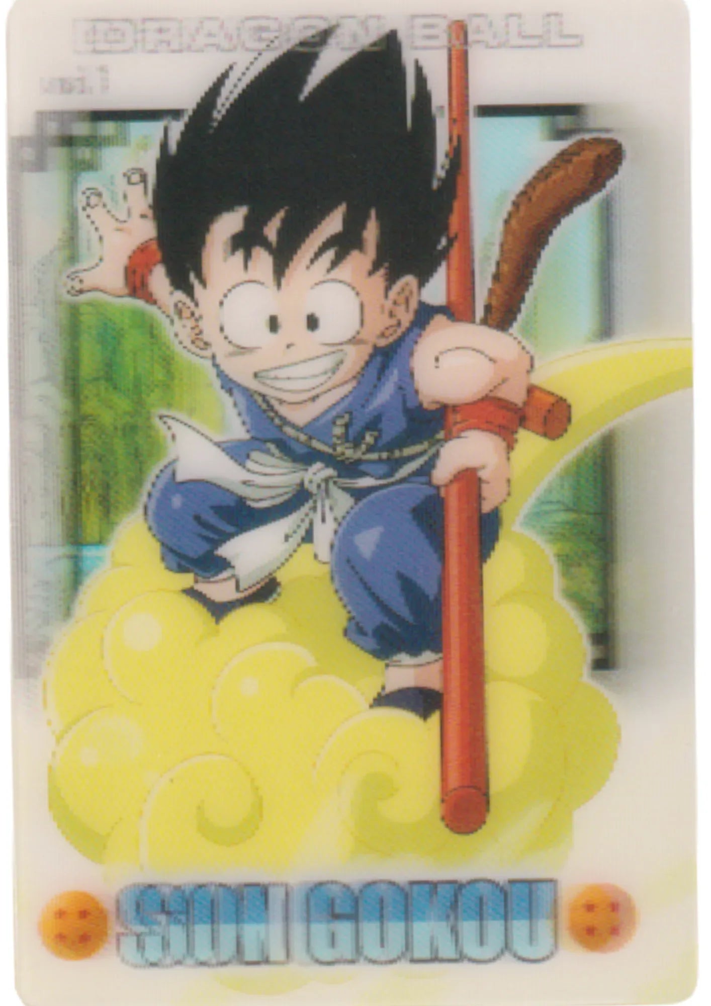 Goku No.1 | Dragon Ball Gummy Cards (Gumica) - ChitoroShop