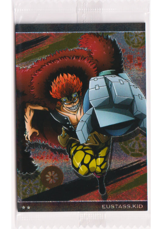 Eustass Kid No.10-12 R | Bandai One Piece Wafer - ChitoroShop