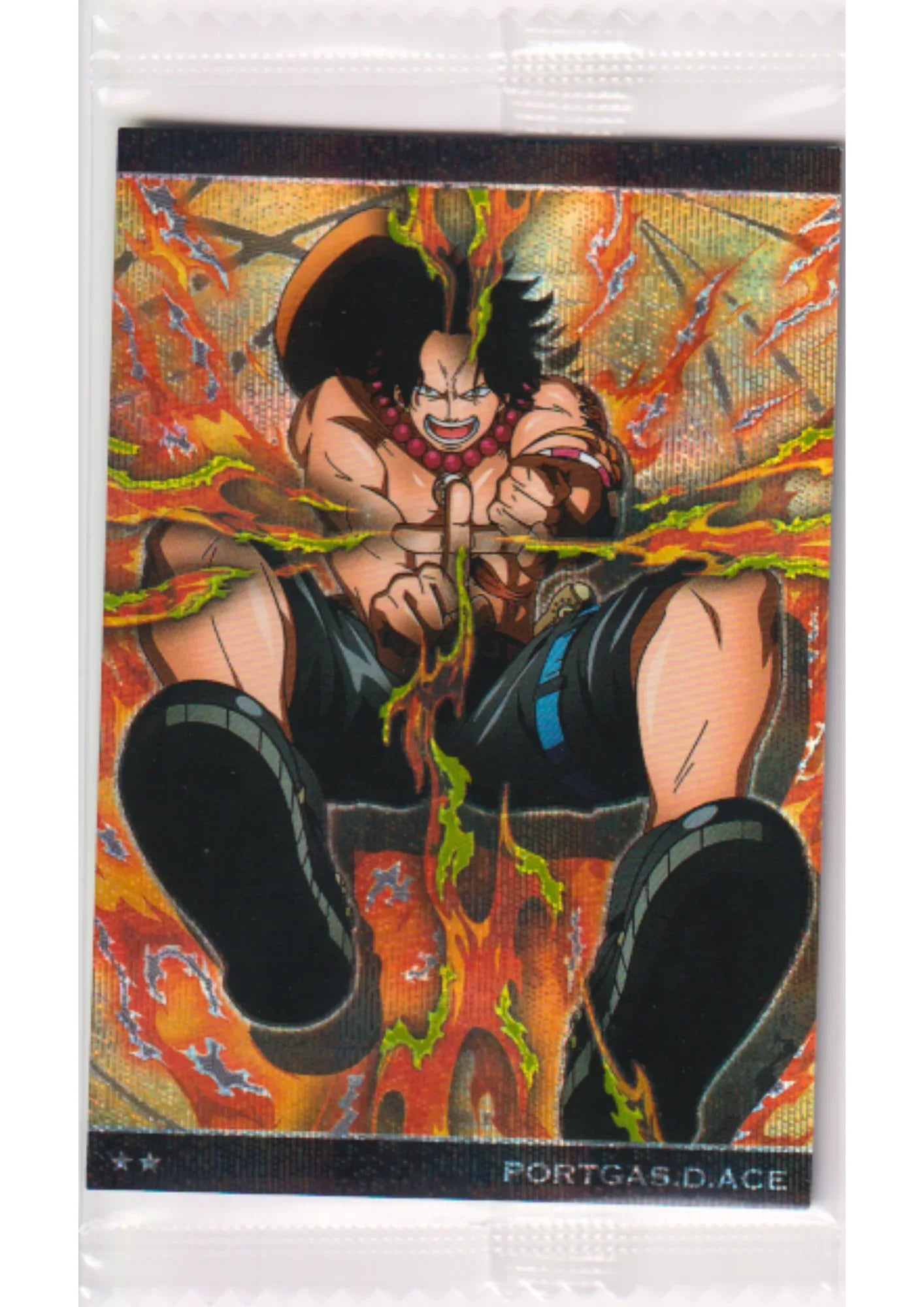 Portgas.D.Ace No.10-15 R | Bandai One Piece Wafer - ChitoroShop