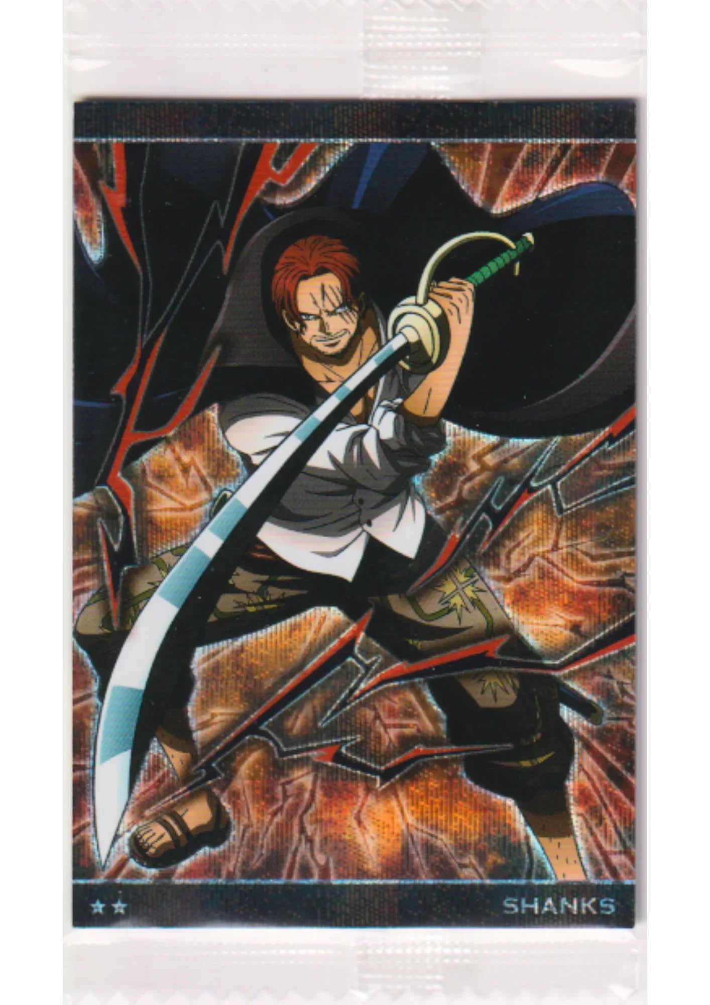 Shanks No.10-19 R | Bandai One Piece Wafer - ChitoroShop