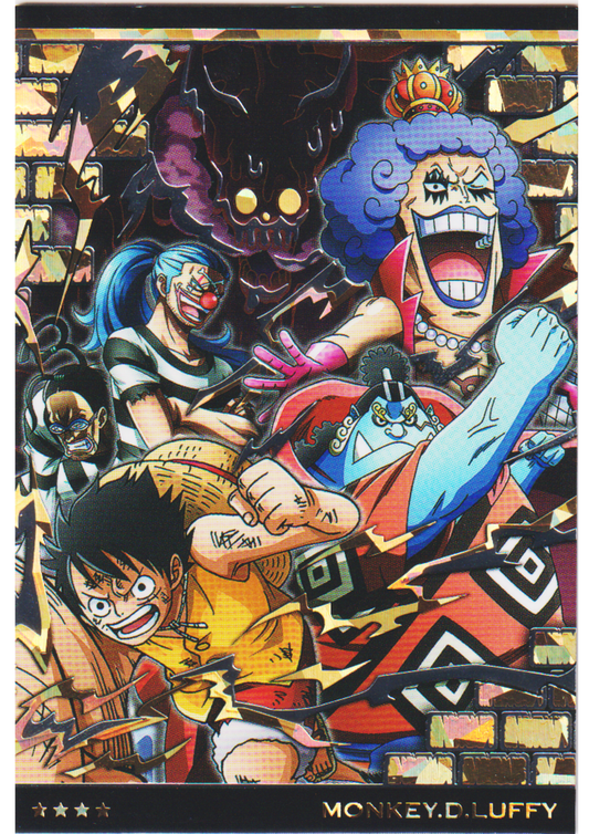 Monkey . D. Luffy No.7-SEC2 | Bandai One Piece Wafer