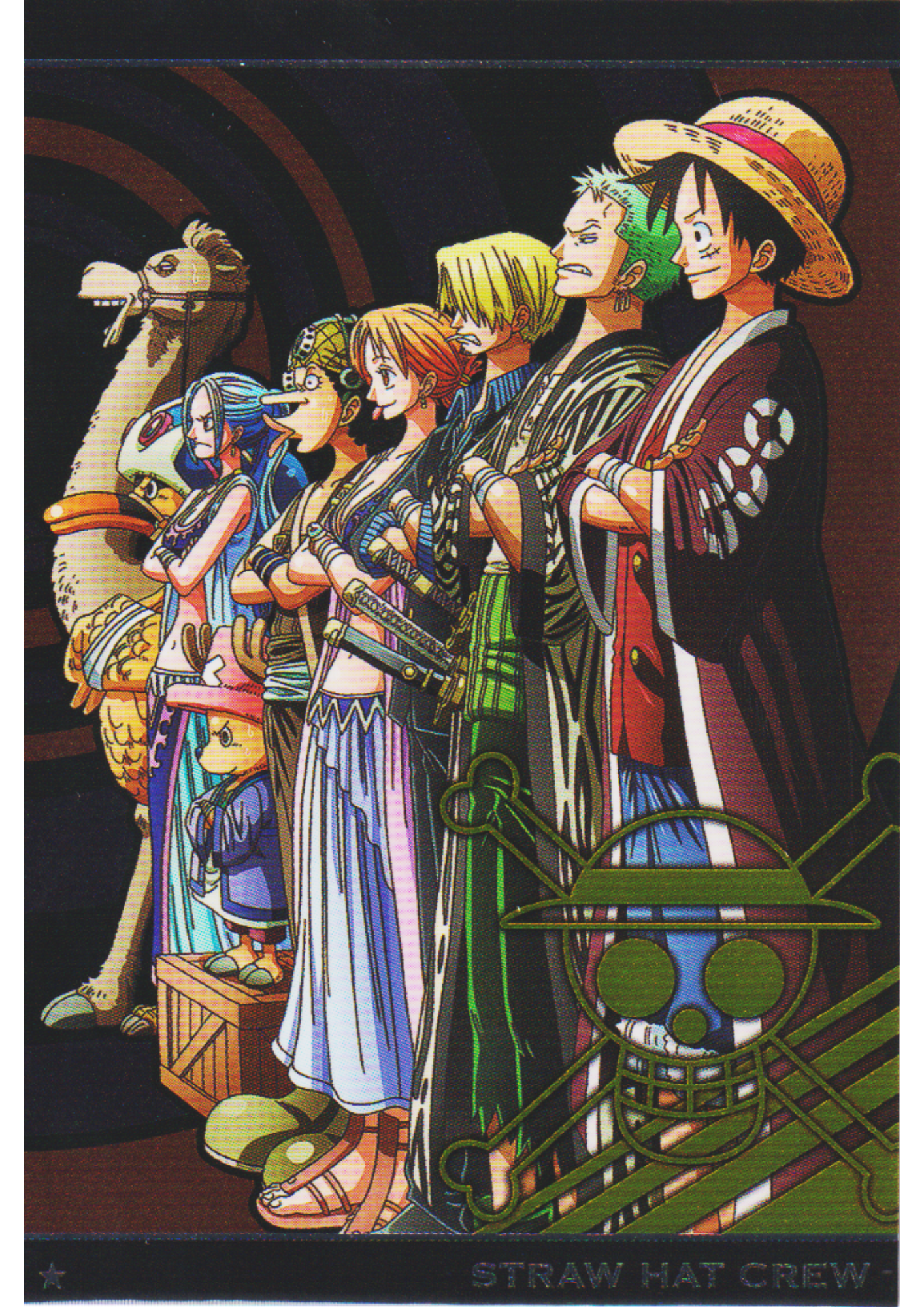 Straw Hat Crew No.9-22 N | Bandai One Piece Wafer