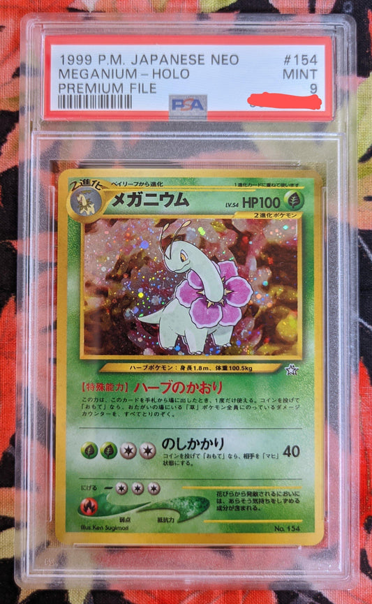 Meganium Neo genesis PSA9 ChitoroShop