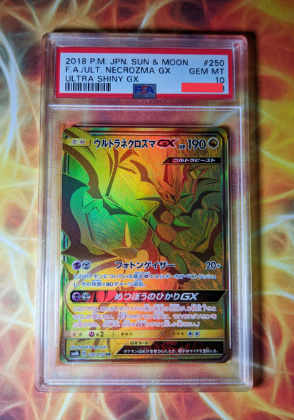 Necrozma ultra GX gold PSA 10