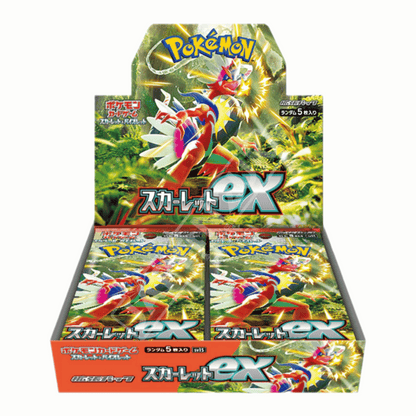 Pokémon Escarlata Ex sv1s | Caja de refuerzo - Pantalla ChitoroShop