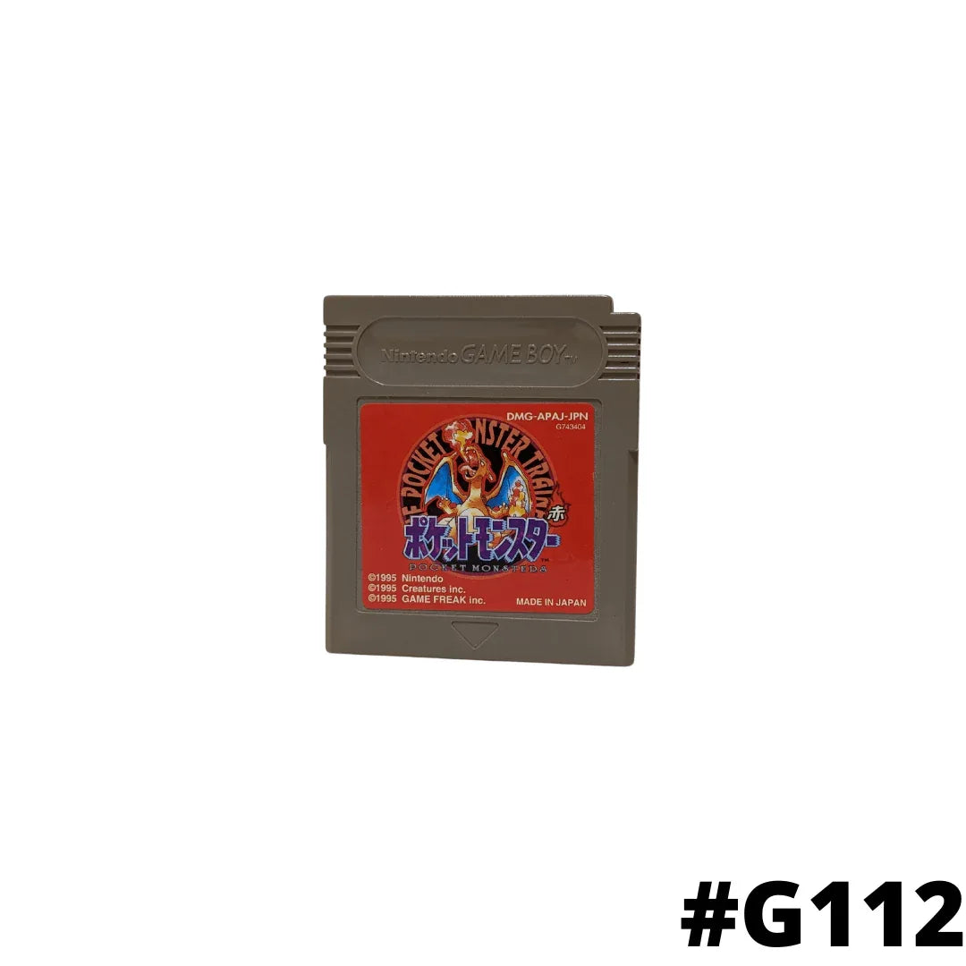 Pokémon rot | Nintendo | Game Boy - ChitoroShop