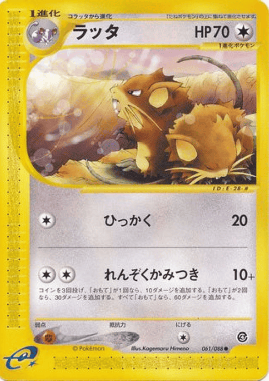 Raticate 061/088 | Mysterious Mountains ChitoroShop