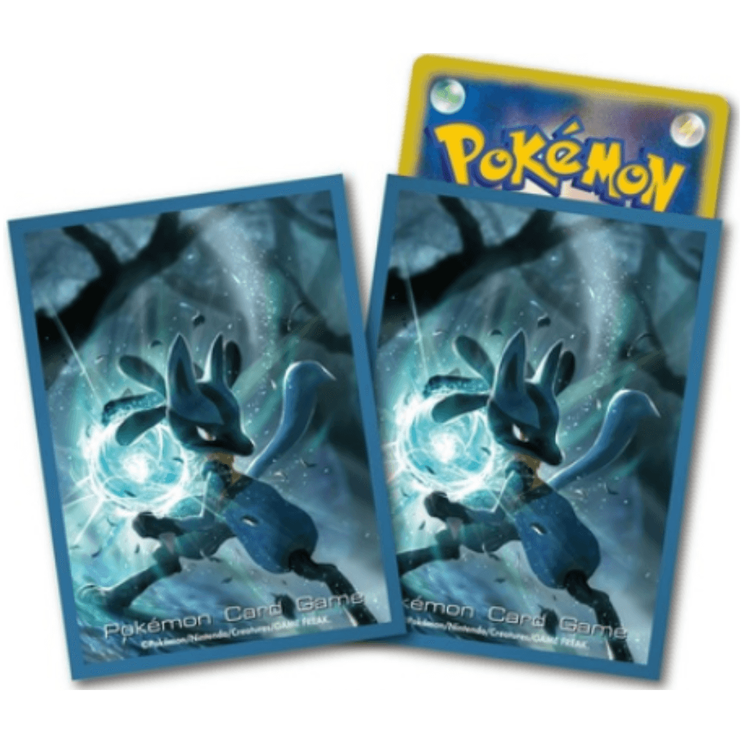 Sleeves Pokémon | Pokemon Center |  Lucario ChitoroShop