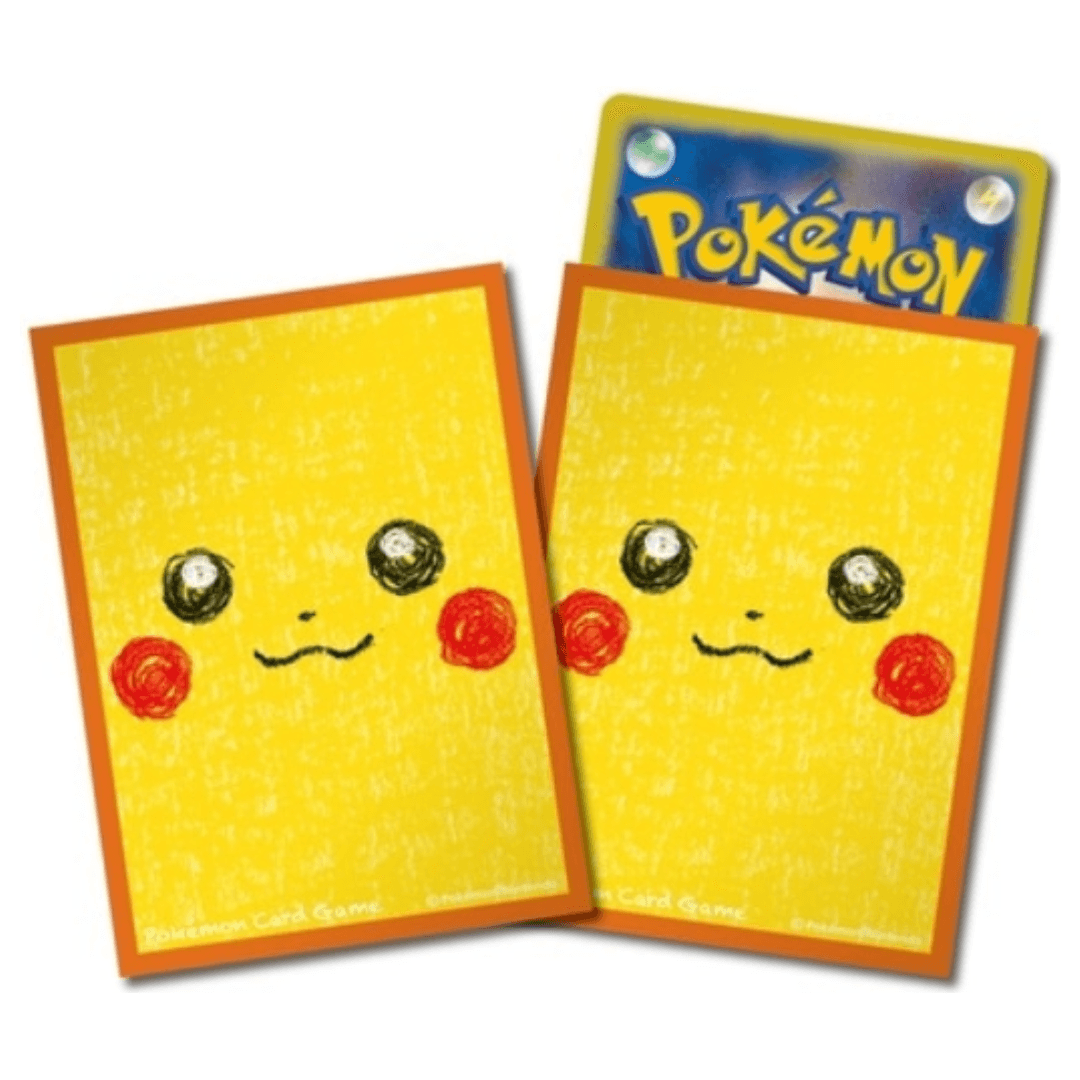 Pokémon sleeves | Pokemon Center | PIKACHU FACE Ver.2 ChitoroShop