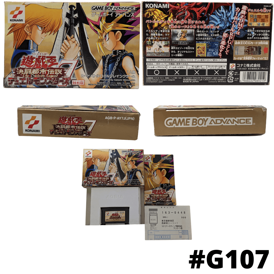 Yu Gi Oh! Duel Monsters 7 The Duelcity Legend | Gameboy Advance ChitoroShop