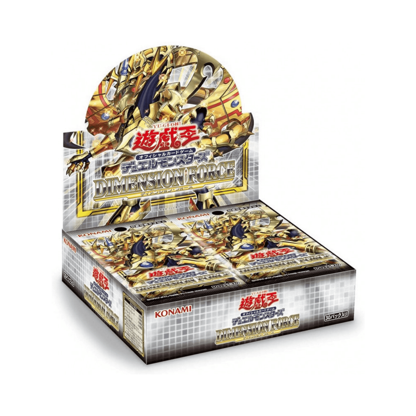 Yu-Gi-Oh! | Booster-Box | Anzeige | FESTIGKEITSABMESSUNG | japanisch ChitoroShop